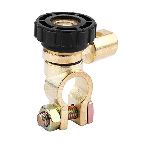 Denash Durability Isolator Switch, Cutoff Switch, Vehicle for Car Home Travel (Black)