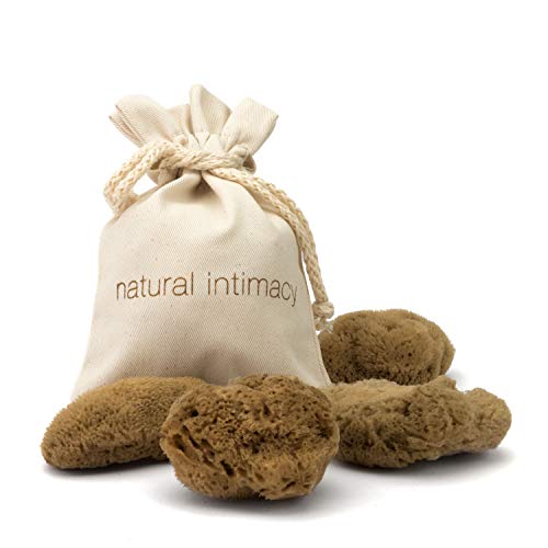FacialCare Esponjas Naturales. Limpia, Desmaquilla y Exfolia tu Rostro. 6+ Meses de Uso. Tamaños Mixtos. Biodegradables. 
