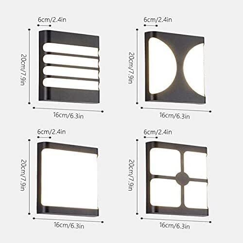 ZR98US, Outdoor Lamps Waterproof Plastic Garden Porch Sconces Balcony Home Exterior Wall Chandelier