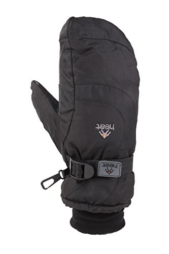 Gordini Mens 4MHT24O Waterproof Fleece Cuff Mitten, Black - M