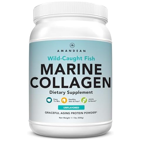 AMANDEAN Marine Collagen Peptides Powder Cover