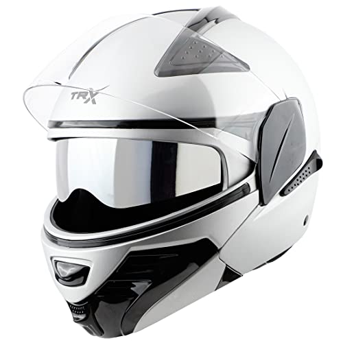 Image of Steelbird SB-34 ISI Certified Flip-Up Helmet for Men and Women with Inner Sun Shield