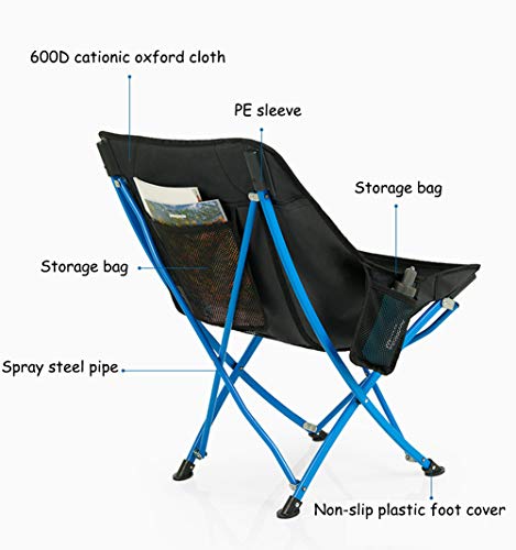 Chaise de camping pliante ultra résistante et légère pour tout terrain - 5