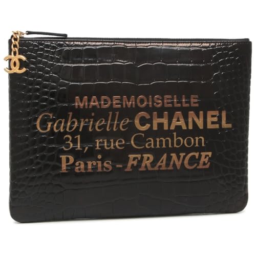 [CHANEL] [シャネル] クラッチバッグ クラッチバッグ PM CCマークチャーム ブラック レディース AP0389 B00724 N0784 [並行輸入品]のサムネイル