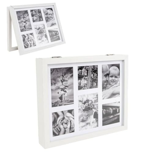 Tapa Contador para Eléctricos Nórdico de Plastico, Cubre Contador Tapa Decorativa para Cuadro Eléctrico con Fotos (Blanco)