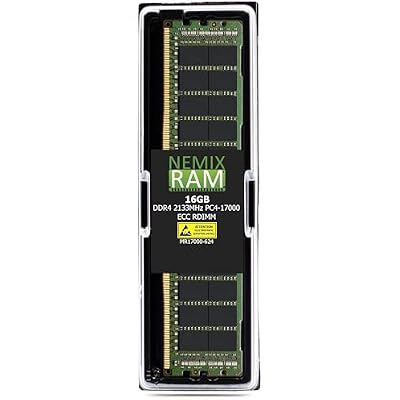 Micron 16GB PC4-17000 DDR4-2133MHz ECC Registered CL15 288-Pin DIMM 1.2V Dual Rank Memory Module Mfr PN MTA36ASF2G72PZ-2G1B1