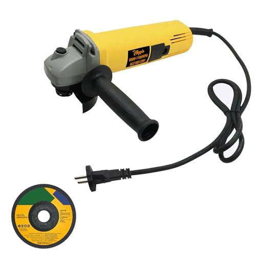 Image of Hillgrove HGCM889M1 4 inchinch Professional Heavy Duty Angle Grinder Machine for Precision Cutting and Grinding