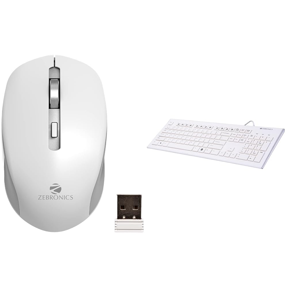 ZEBRONICS Zeb-Jaguar Wireless Mouse, 2.4GHz with USB Nano Receiver, High Precision Optical Tracking, (B0BR1QM1L6) Amazon Price History, Amazon Price Tracker