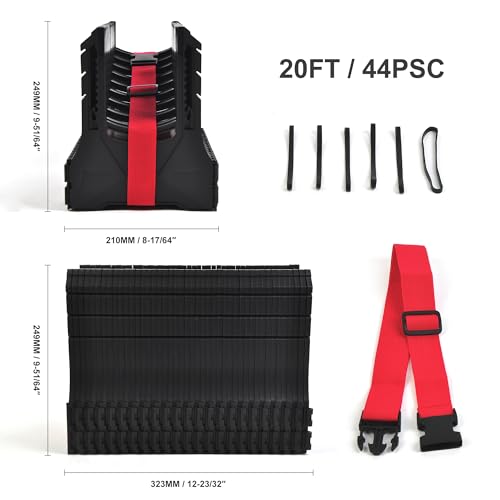 Image of RV Sewer Hose Support, Patented Nesting Design for Small Storage, Quick Setup and Collapse, Ensures Proper Drainage (30 Feet)