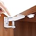 10 pezzi Blocca Cassetti per Bambini, Chiusure di Sicurezza Design Invisibile, Facile da Installare Nessuna Perforazione per Adatto per Armadi, Cassetti bagno, Ripostiglio e camera da letto