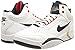 Nike Men's Air Flight Lite shoe, White/Navy/Red/Gold, 9.5
