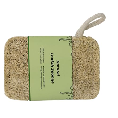 Esponjas Naturales para Platos: Esponjas De Lavavajillas De Mugo De Mugo para La Cocina | Herramientas De Limpieza De Depuradores Reutilizables para La Almohadilla para Las Macetas De Lavaplatos.