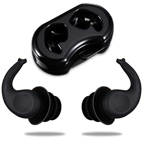Fanshiontide Tapones Oidos Ruido, Ear Plugs para Dormir con Reducción de Ruido Reutilizables, Tapones Silicona Ultrasuave Lavables, Tapones para Dormir, Estudiar, Trabajar, Viajar, Aviones y Nadar Cover