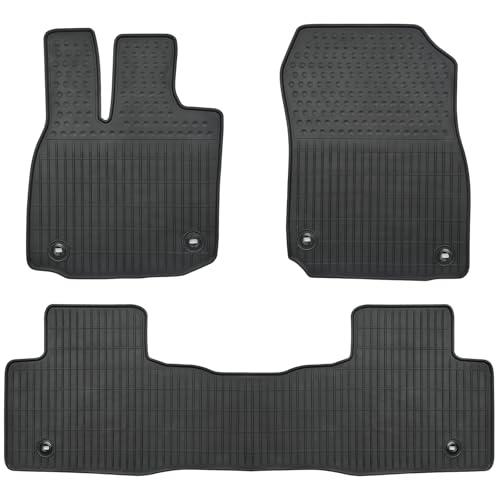 Tapis de voiture en caoutchouc noir Toyota Crown 2023 protection