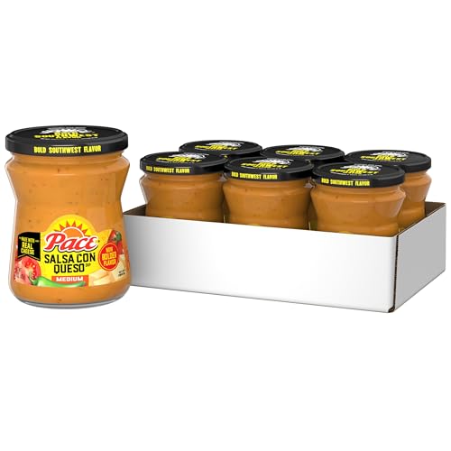 Pace Salsa Con Queso Cheese Dip, 15oz, 6 Jars