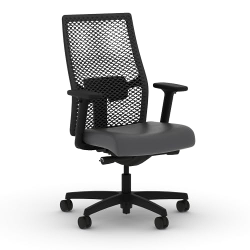 Image of HON Ignition 2.0 ReActiv Ergonomic Office Chair, Lumbar Support, Steel