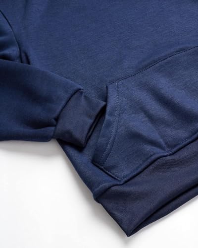 Image of Quad Seven Boys Sweat Suit Set - 4 Piece Soft Fleece Pullover Hoodies and Athletic Cargo Jogger Sweatpants for Boys (5-18)