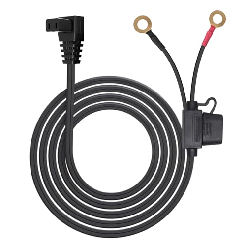 Image of Norward 12V DC Power Cord Car Fridge Compatible with Alpicool, COSTWAY, ARB, ICECO, Setpower, Aspenora, JoyTutus Portable Car Refrigerator DC Cord, with 14AWG O Ring Terminal Cooler Power Cable