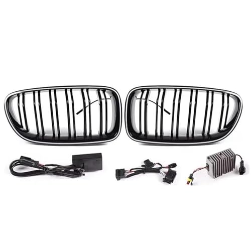 Calandre LED pour voiture BMW F10 F11 Grille de Course Look Sportif Nuit et Jour