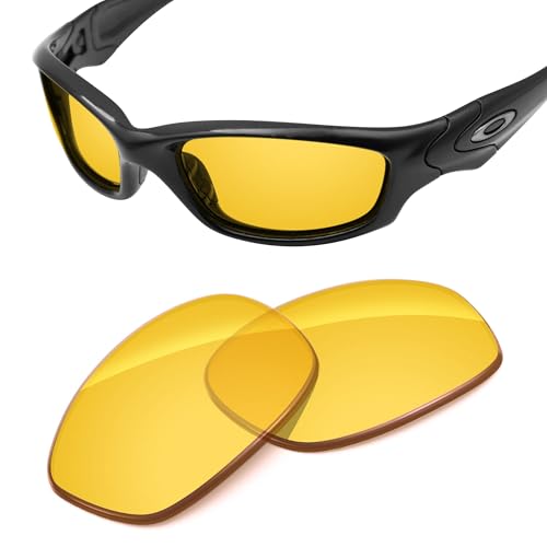 Image of Performance Replacement Lenses Compatible with Oakley Straight Jacket 2007 Polarized, UV Protection, Anti-Scratch