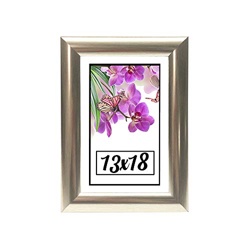 Hediyelik Çerçeve Dekorasyon Resim Çerçevesi 13X18 13X18-22-Gümüş