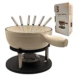 Cast Iron 9-pcs 2L Fondue Set With Accessories Fondue Kit Swiss Fondue Cheese Meat Oil Fondue Pot Fondue Pot set, Cheese Fondue Set, Chocolate Fondue Pot, Cheese Melting Pot, Fondue Pot Non Electric