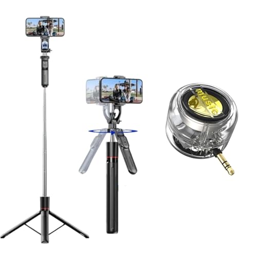 Stabilisateur de cardan 360 et haut-parleur pour blogs de voyage