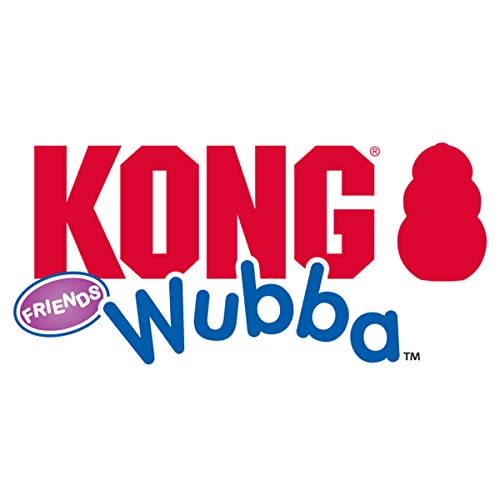 KONG – Wubba Friends Ballistic – Zerrspielzeug aus Nylon – Kleine Hunde (verschiedene Figuren)