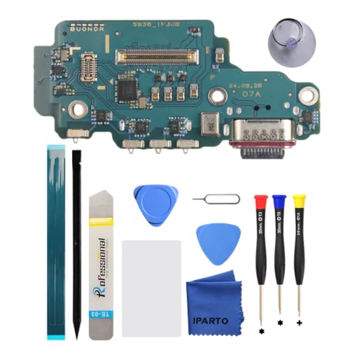iParto Charging Port Replacement Kit for Samsung Galaxy S25 Ultra USB Flex Dock Connector Charging Flex Replacement for SM-S938U SM-S938U1