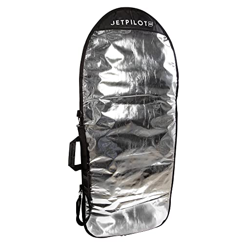 Jet pilot- 58” Wake Surfboard Bag - Heavy Duty Shell - Padded Interior - Reinforced Nose Section - Two-Way Zipper - Travel Bag - Storage - Light Weight - Wakeboarding