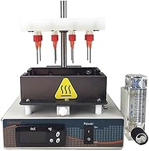 Glas-Col 109A 11-80085 Zipvap8, 8 Position Evaporator for 40 mm Flasks, Insert and Gas Inlet Heated Maximum Psi 20, 115V