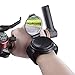 Espejo retrovisor para bicicleta, accesorio ajustable 360 °, para manillar de moto, brazalete reflector, para la muñeca, espejo de seguridad para viajeros y niños, regalo