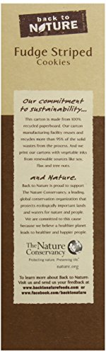 Back To Nature Cookies, Non-Gmo Fudge Striped Shortbread, 8.5 Ounce (Packaging May Vary) & Crackers, Organic Stoneground Wheat, 6 Ounce (Packaging May Vary) #TOP3