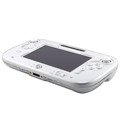 Clear Crystal Hard Skin Case Cover For Nintendo Wii U Gamepad Remote Controller Scratch-Resistant Protective Cover Controller Protection #TOP5