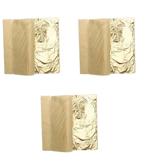 La mejor selección de Pan de oro Top 5. 41 TEHAUX 300pcs Hoja De Oro, DIY Imagen Papel Dorado Pared Metalizado Hogar Pintura/Decoración Artes De Imitación Para Manualidades De Uñase Suministros Y Pinturas Estatua Hoja S...
