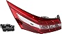 Evan-Fischer Tail Light Assembly Compatible with 2016-2018 Toyota Avalon Outer Halogen Driver Side