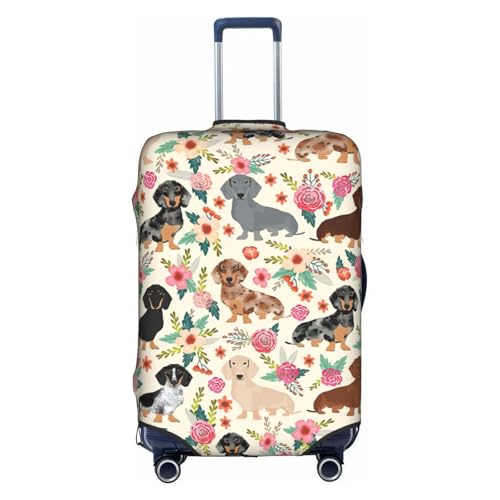 Housse bagage teckel élastique XL pour éviter les chocs et valises perdues