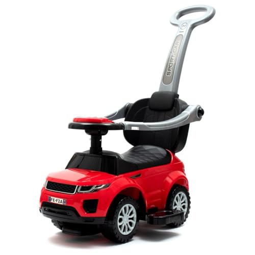 Baby Mix Bascule de jeu SUV 3 en 1, rouge