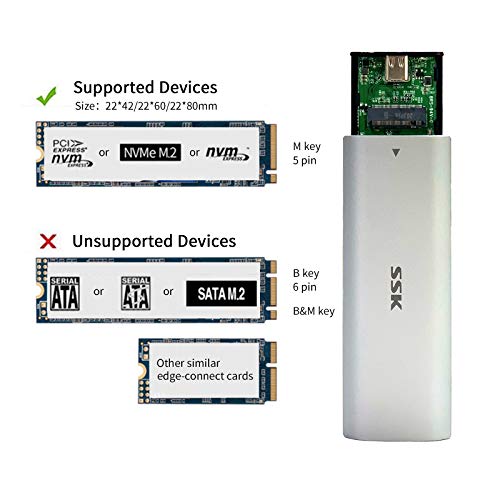 SSK M.2 NVMe Enclosure HE-C327 の商品画像 2