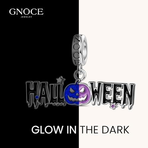 Image of GNOCE Halloween Charm Bracelet Fit Pandora Beads for Women Gift