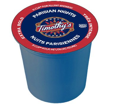 Timothy's World Coffee Parisian Nights for Keurig Brewers 24 K-Cups (3 Pack)
