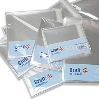 Craft UK 799-50 5x7" cello bags