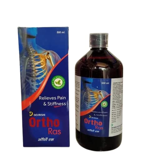 Image of Ortho Ras for Pain and Stiffness | Joint Pain Relief | Ashwagandha, Rasna, Kutki, Guduchi and other herbs