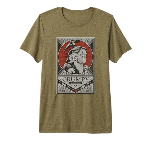 T-shirt Grumpy Disney idéal pour vos sorties décontractées et week-ends
