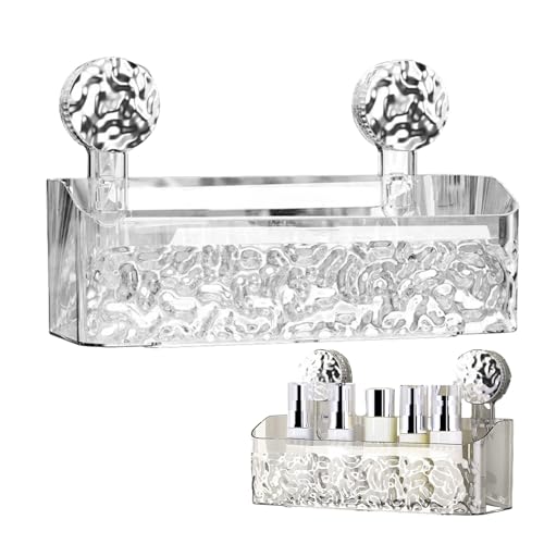 Étagère de douche ventouse pour optimiser le confort des petits appartements - 2