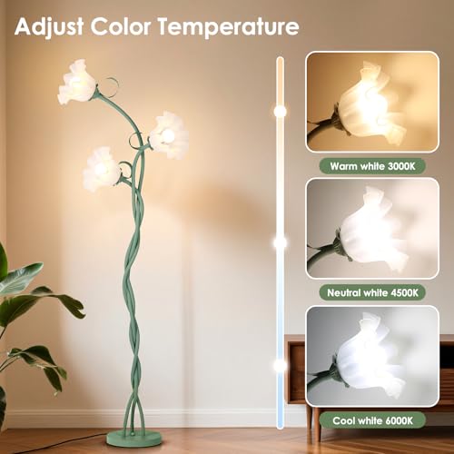 50% Off Modern Tree Floor Lamp with 3 Color Temperatures