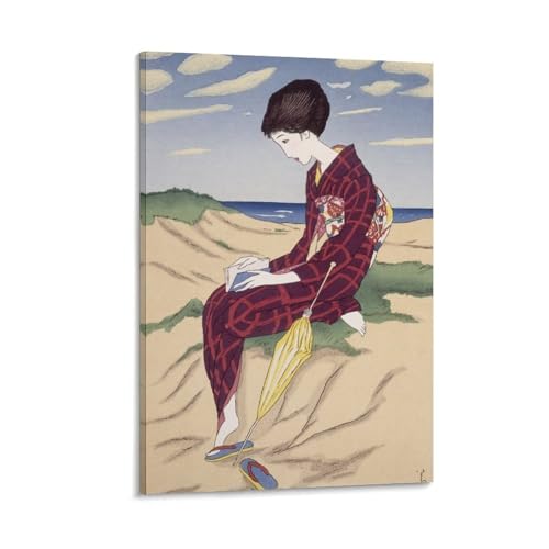 著名画家・竹久夢二 作品ポスター (25) ホーム装飾 アートパネル 壁アート 現代壁掛け 絵画 版画 芸術作品 インテリア08x12inch(20x30cm)