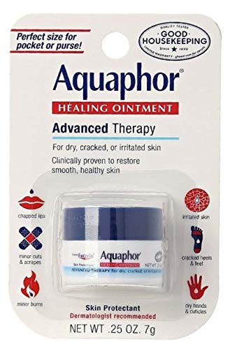 Aquaphor Healing Ointment Advanced Therapy Skin Protectant 0.25 oz (Pack of 2)