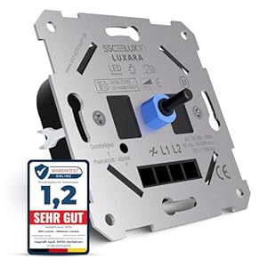 SSC-LUXON Luxara LED Drehdimmer Unterputz