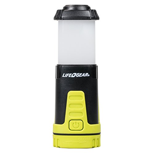 Life Gear Compact Collapsible Mini Lantern with Bright Flashlight
